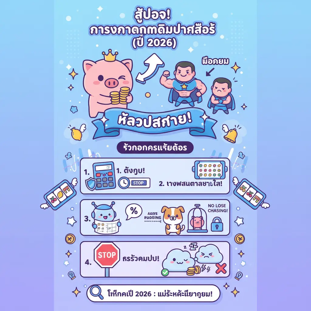 ขั้น ตอน การเล่นสล็อต - การจัดการการเดิมพัน