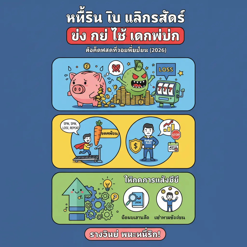 เล่นสล็อต ยัง ไง ให้แตกหมื่น - หนี้สิน