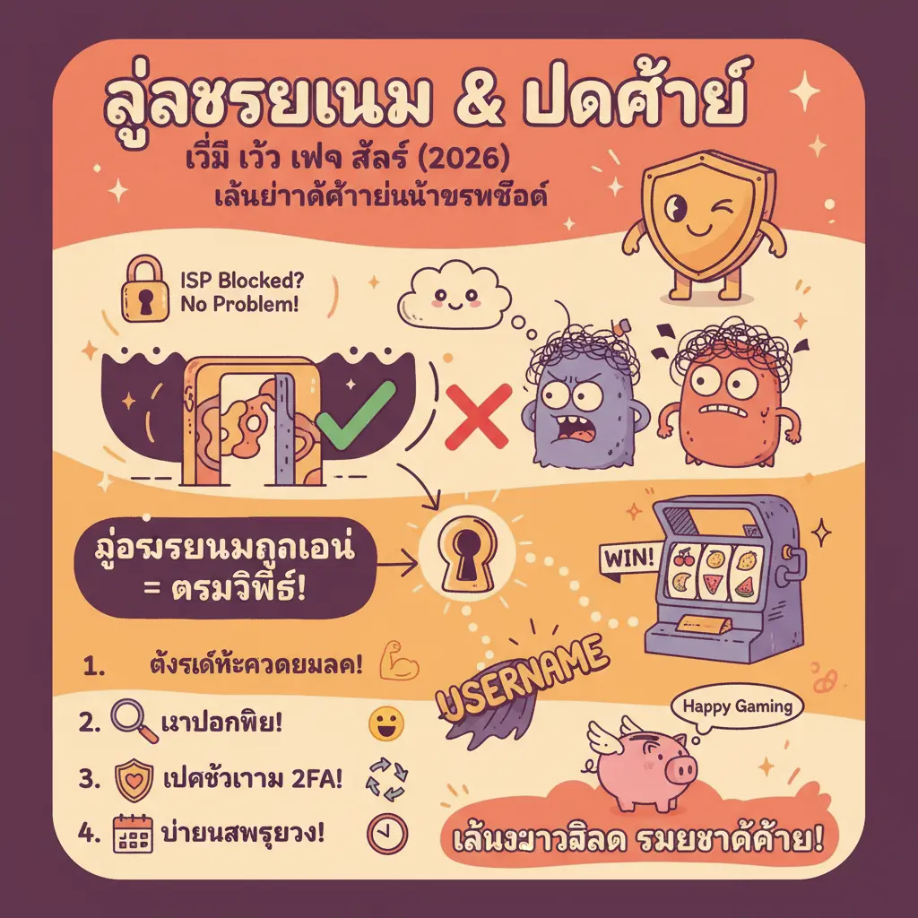 สอน วิธี เข้า เว็บ สล็อต - ยูสเซอร์เนม
