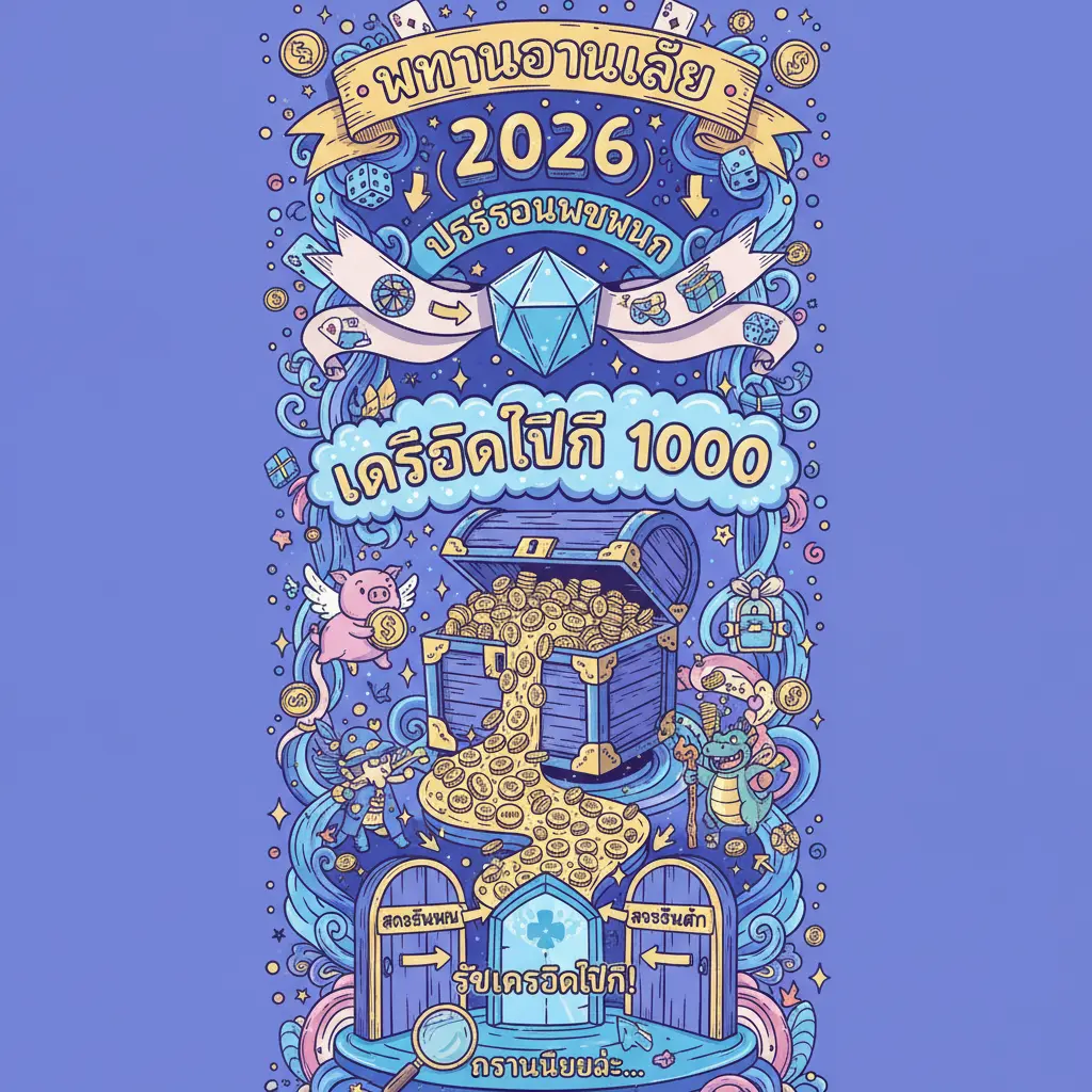 เครดิตฟรี 1000 - พนันออนไลน์