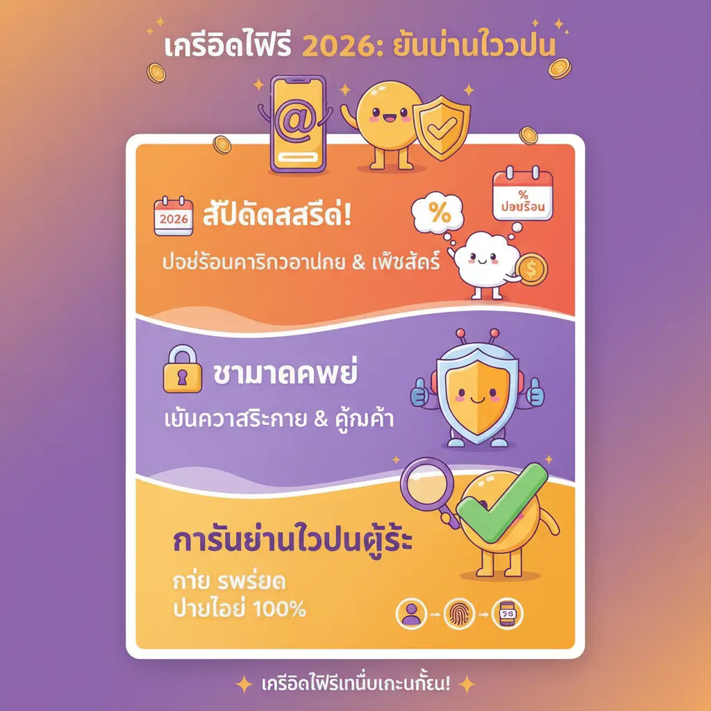 เครดิตฟรีไม่มีเงื่อนไข - 未知實體