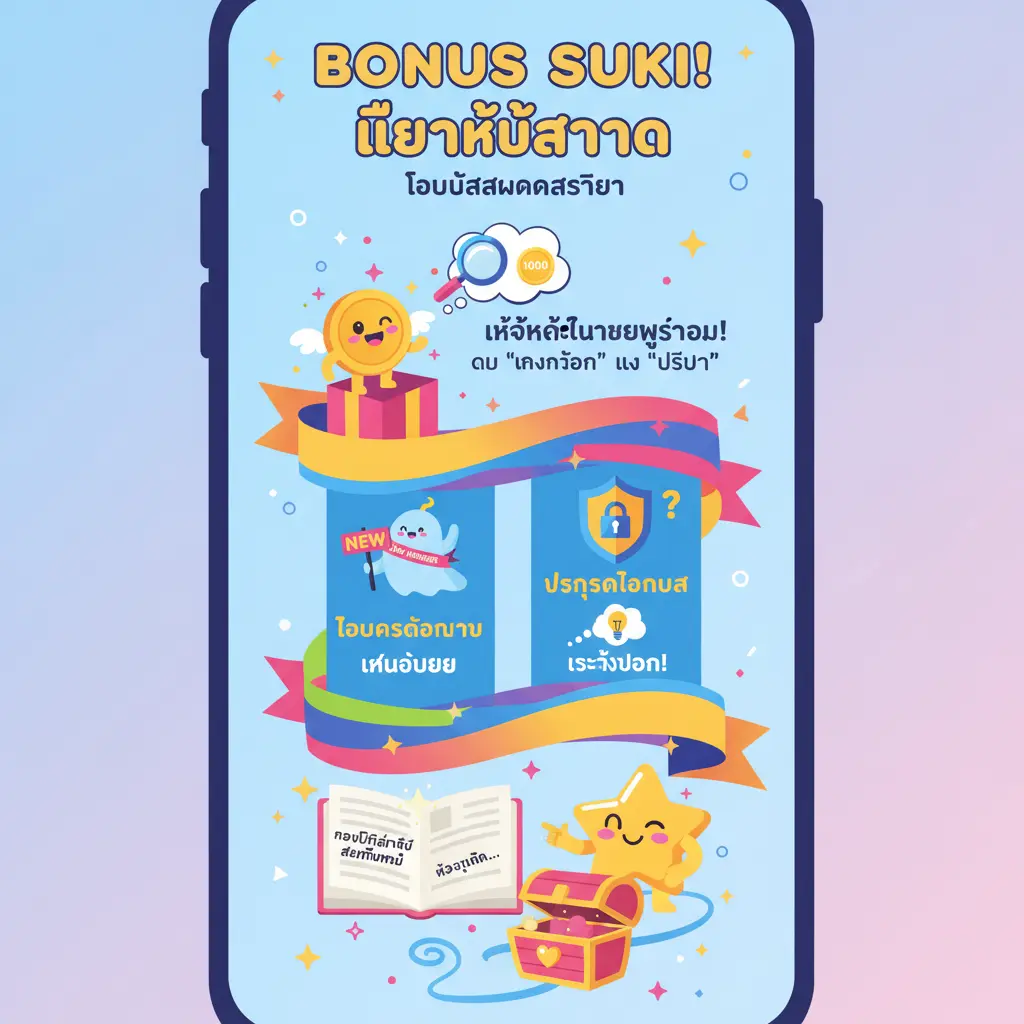 โบนัสสมัครสมาชิก - BONUS SUKI