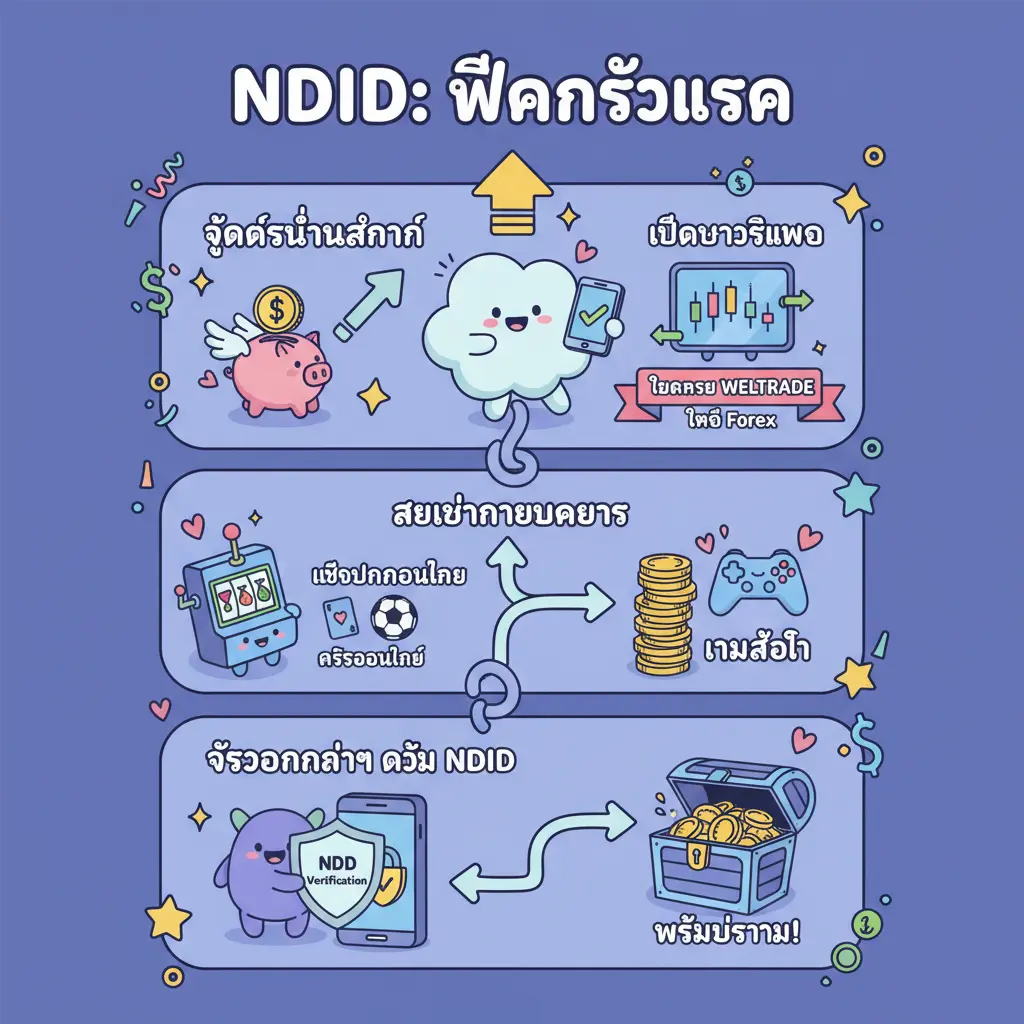 ฝากครั้งแรก - NDID