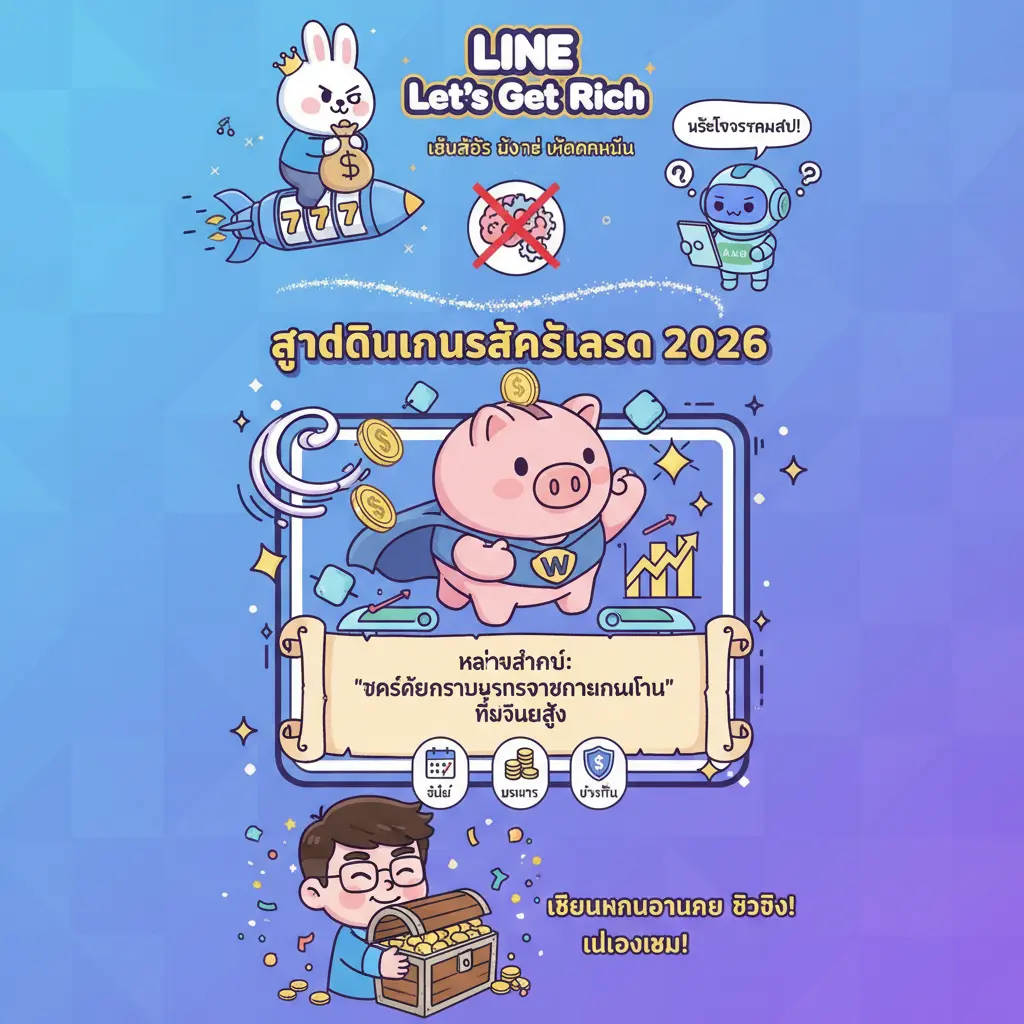 เล่นสล็อต ยัง ไง ให้แตกหมื่น - LINE Lets Get Rich