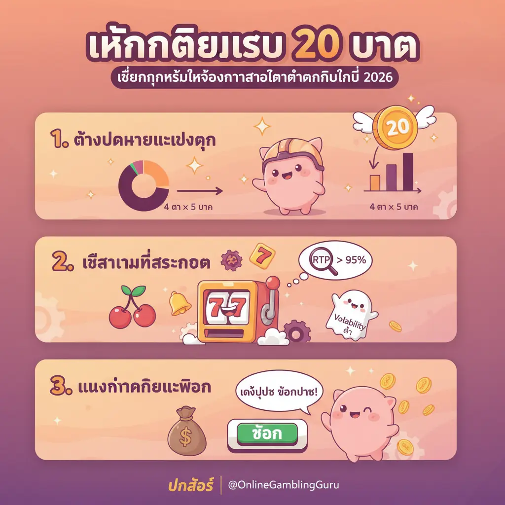 วิธี ปั่นสล็อตทุน 20 - การพนันออนไลน์