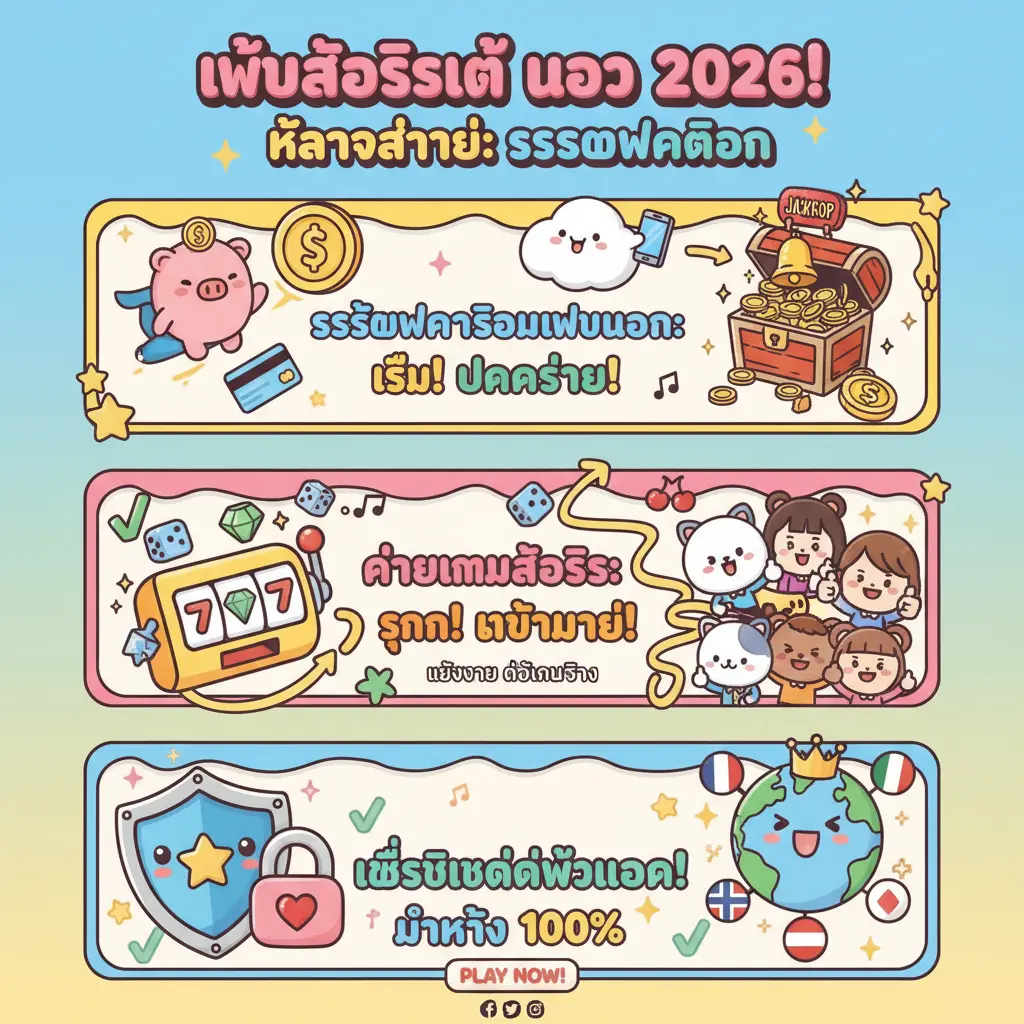 เว็บสล็อตแท้ นอก - ค่ายเกมสล็อต